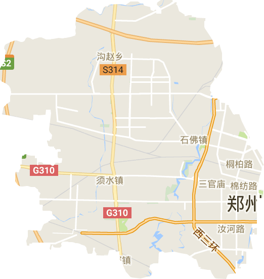中原区电子地图