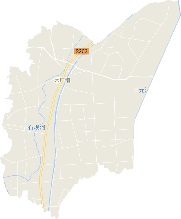 木厂镇电子地图