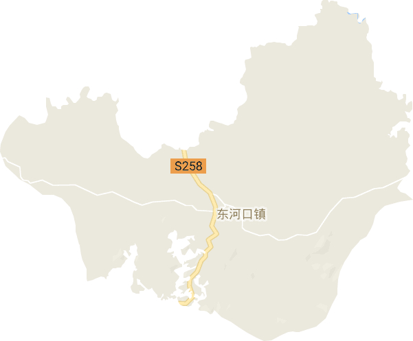 东河口镇电子地图