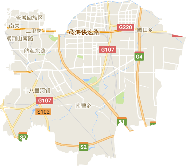管城回族区电子地图