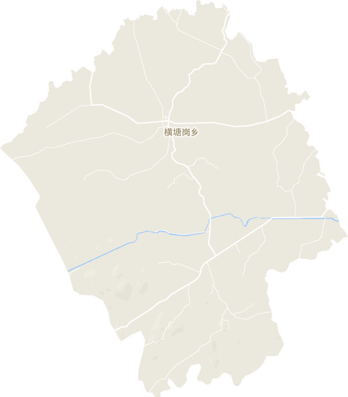 横塘岗乡电子地图
