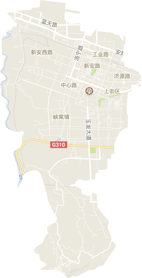 上街区电子地图