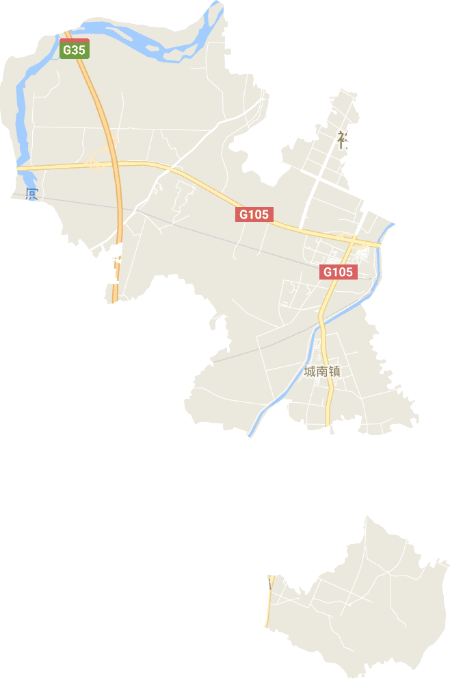 城南镇电子地图