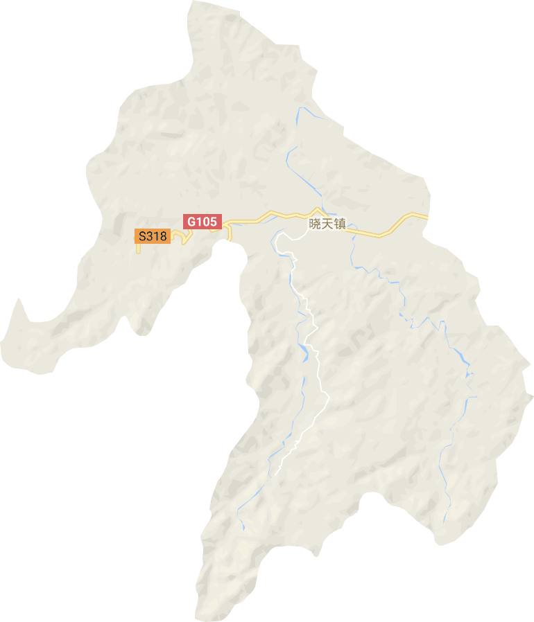 晓天镇电子地图