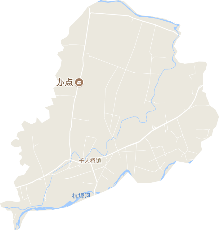 千人桥镇电子地图