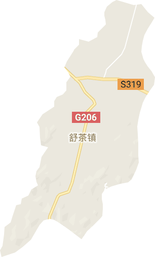 舒茶镇电子地图