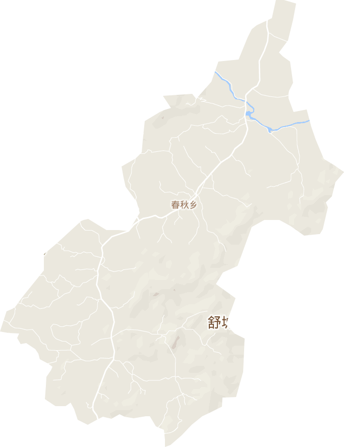 春秋乡电子地图