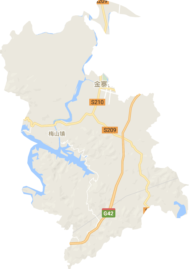 梅山镇电子地图