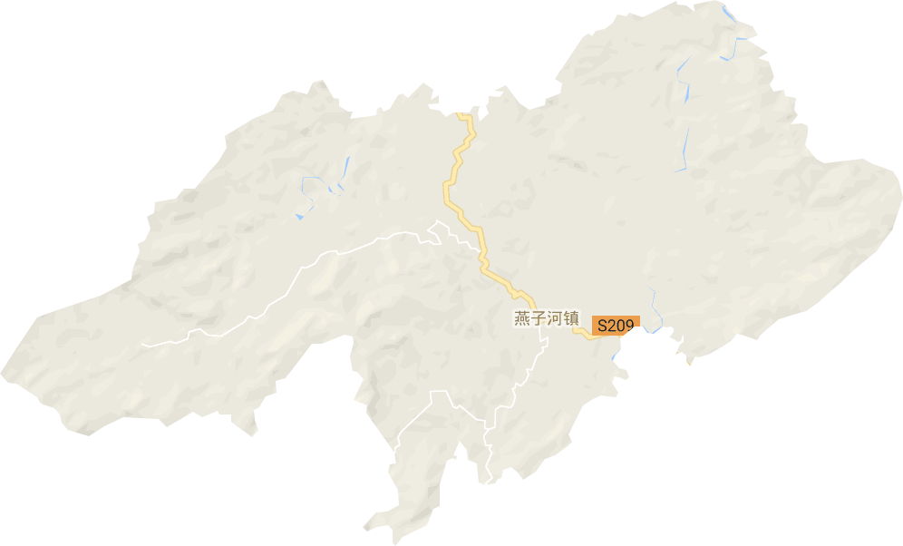 燕子河镇电子地图