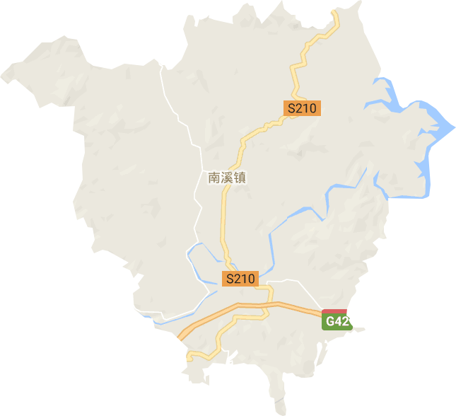 南溪镇电子地图