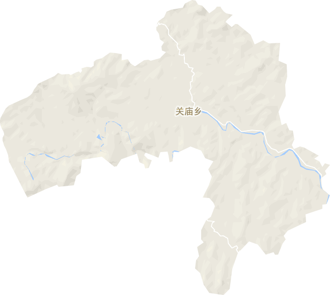 关庙乡电子地图