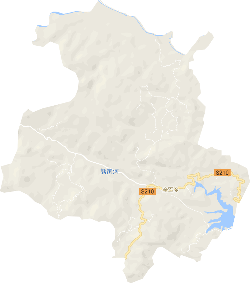 全军乡电子地图