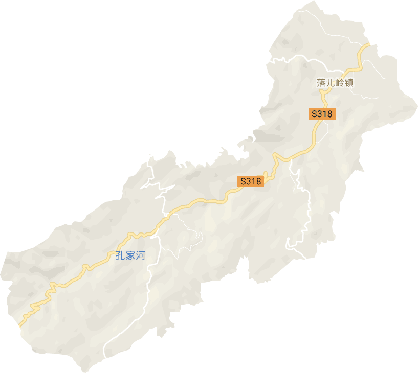 落儿岭镇电子地图