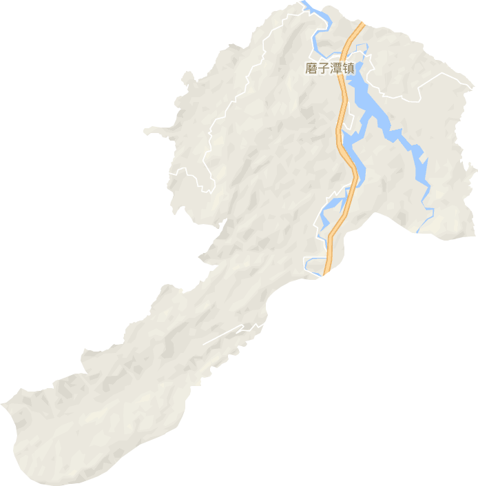 磨子潭镇电子地图