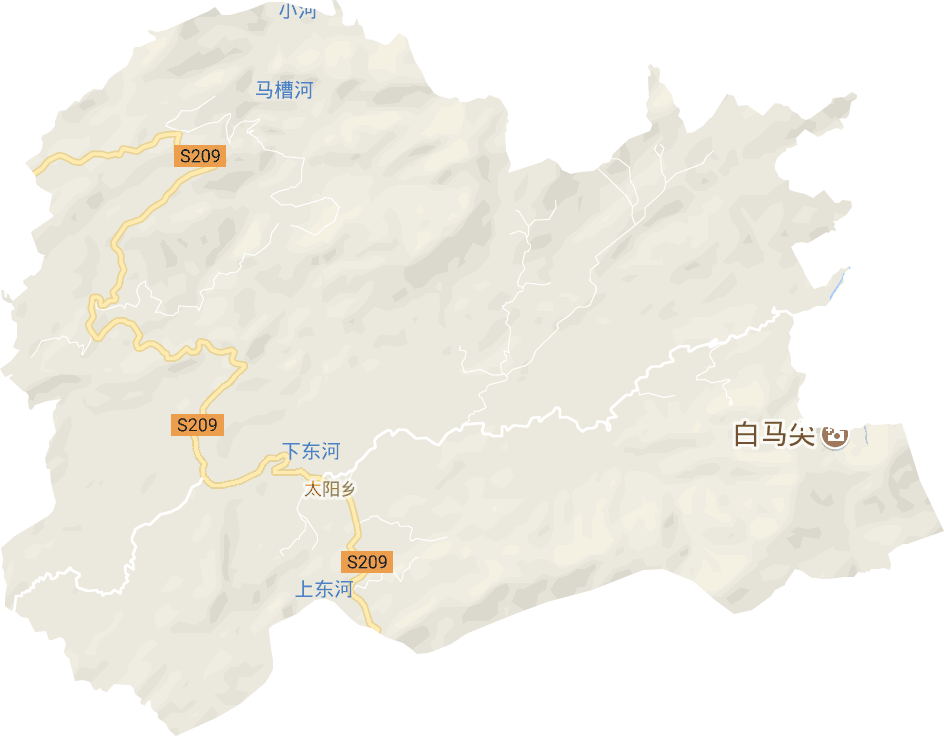 太阳乡电子地图