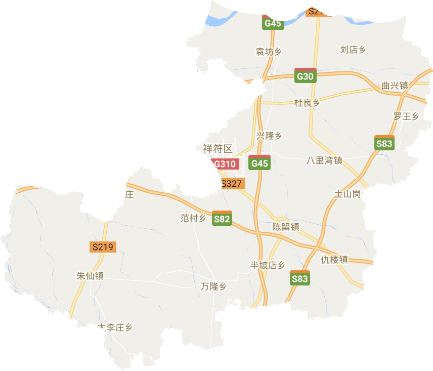祥符区电子地图