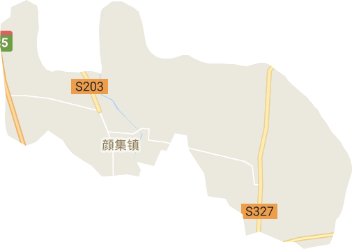 颜集镇电子地图