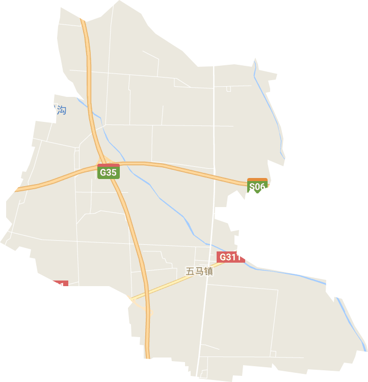 五马镇电子地图
