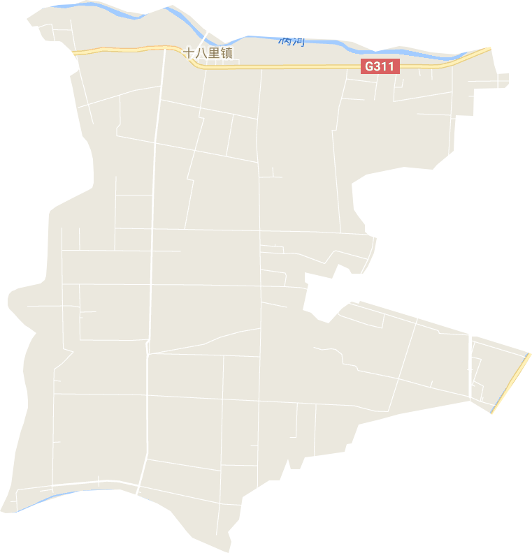 十八里镇电子地图