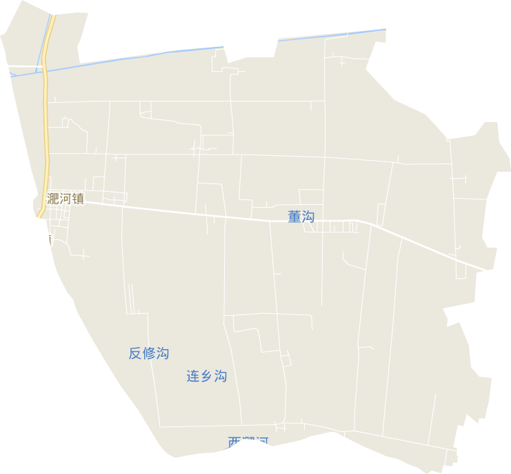 淝河镇电子地图