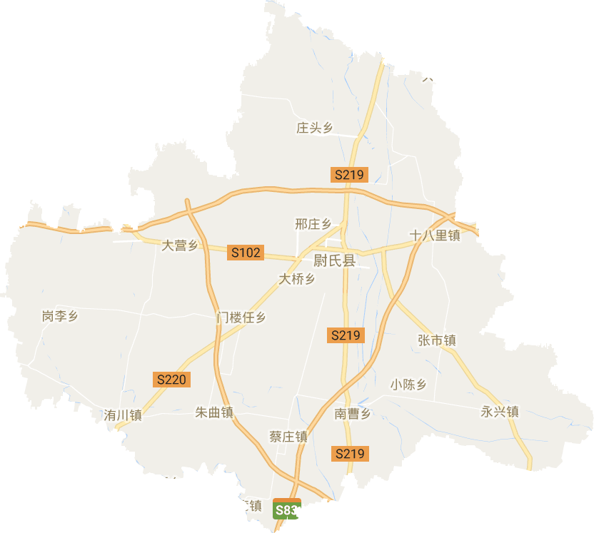 尉氏县电子地图