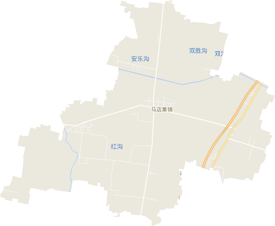 马店集镇电子地图