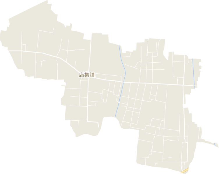店集镇电子地图