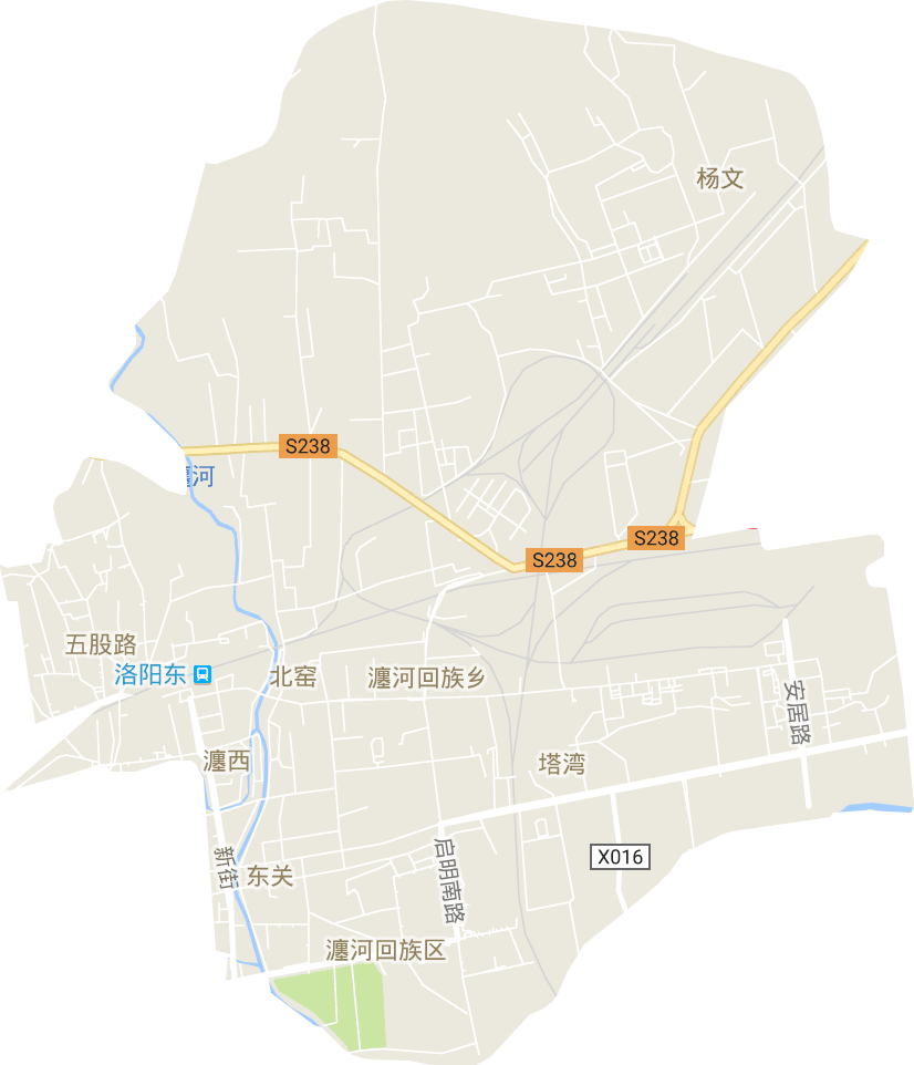瀍河回族区电子地图