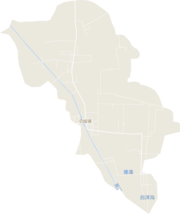 旧城镇电子地图