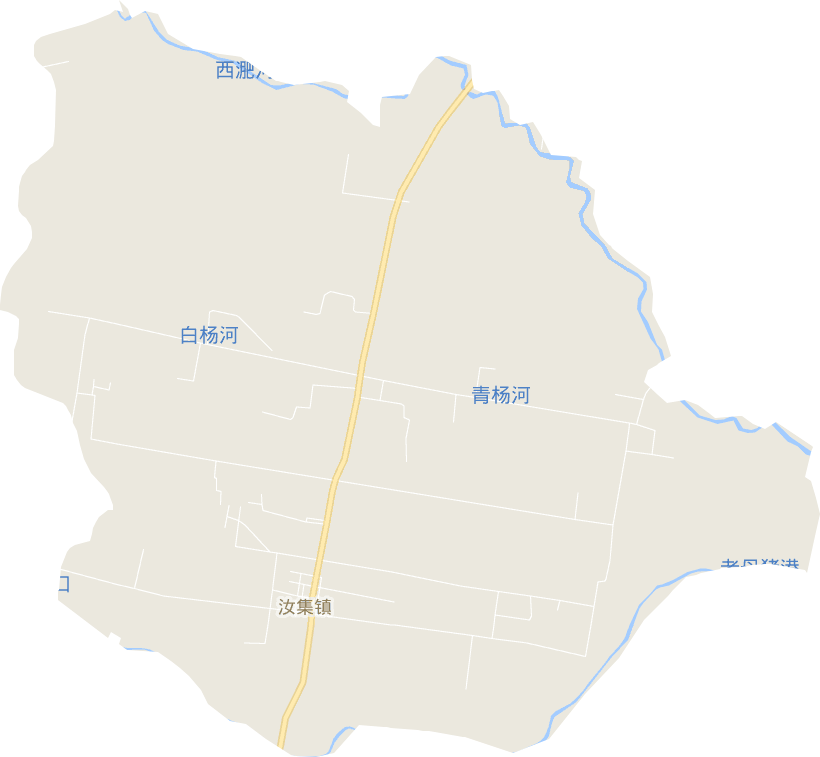 汝集镇电子地图