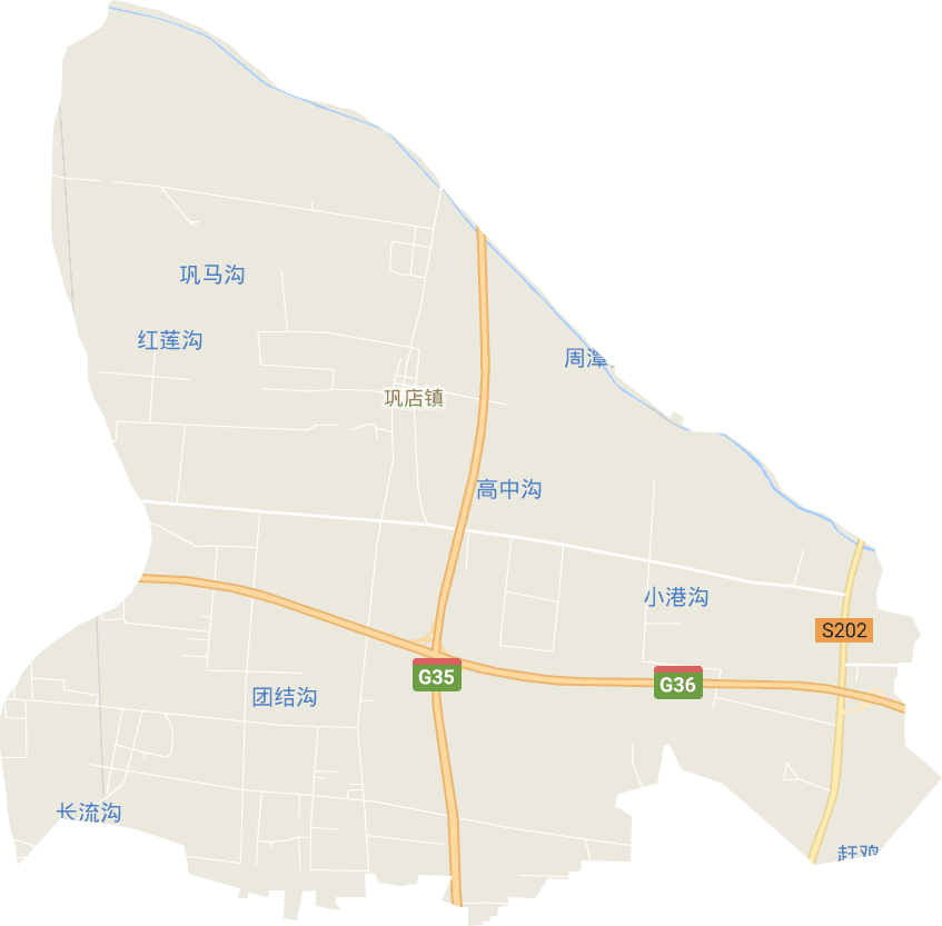 巩店镇电子地图