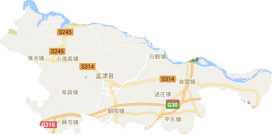 孟津区电子地图