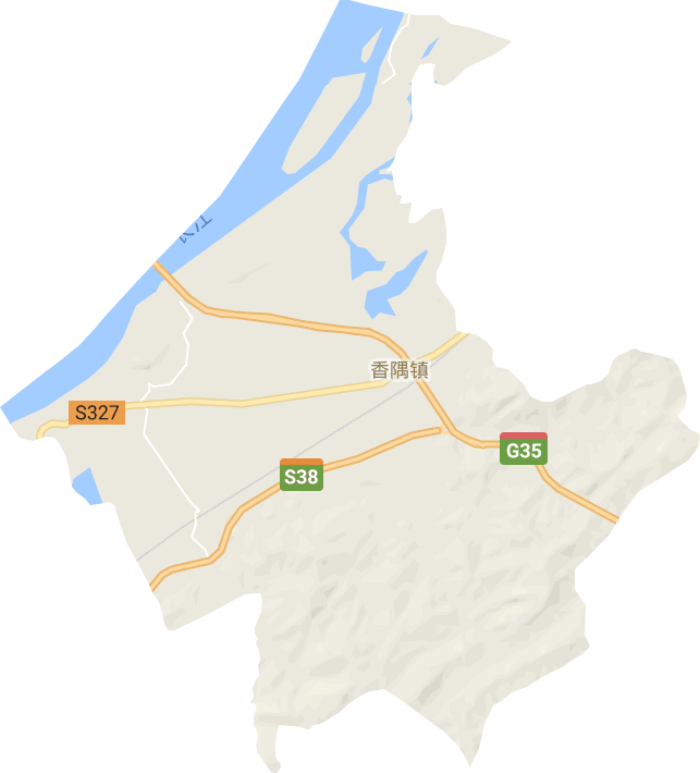 香隅镇电子地图