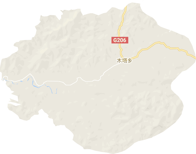 木塔乡电子地图