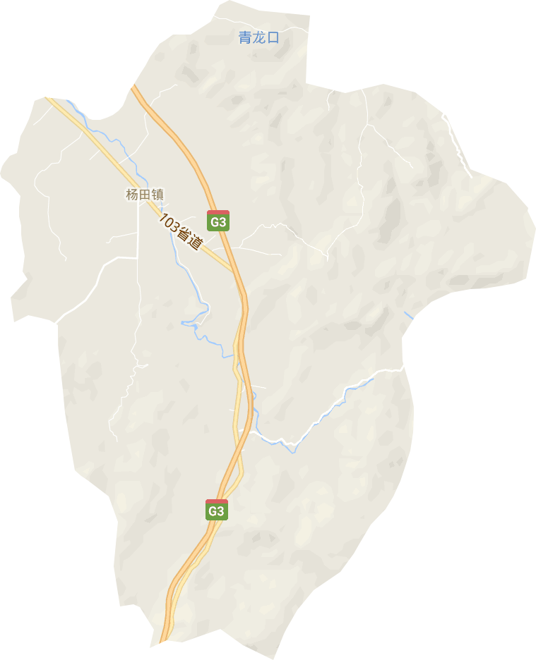 杨田镇电子地图