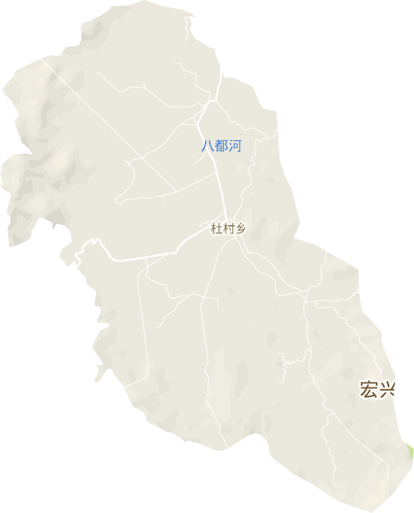 杜村乡电子地图