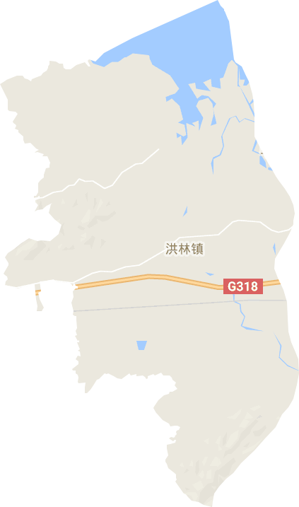 洪林镇电子地图