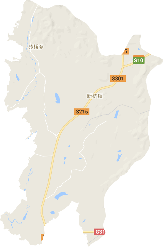 新杭镇电子地图