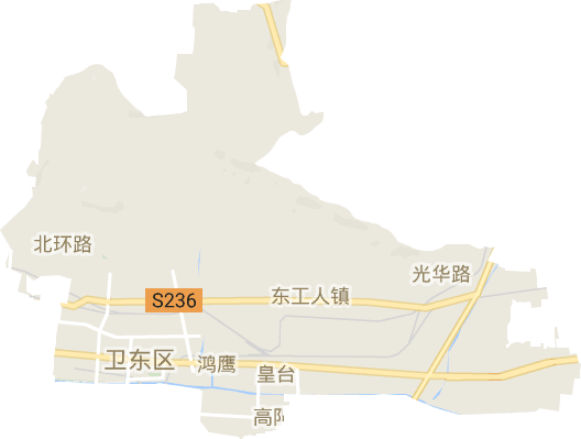 卫东区电子地图