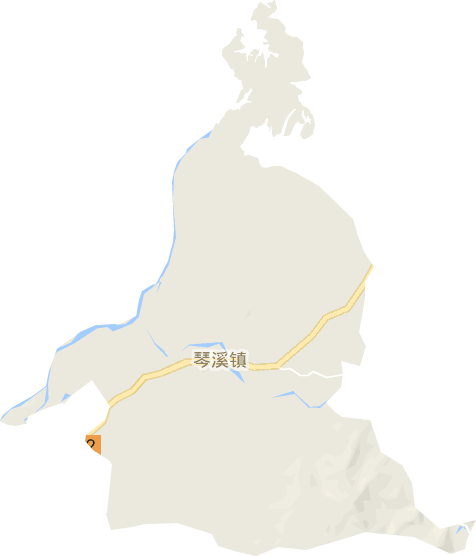 琴溪镇电子地图