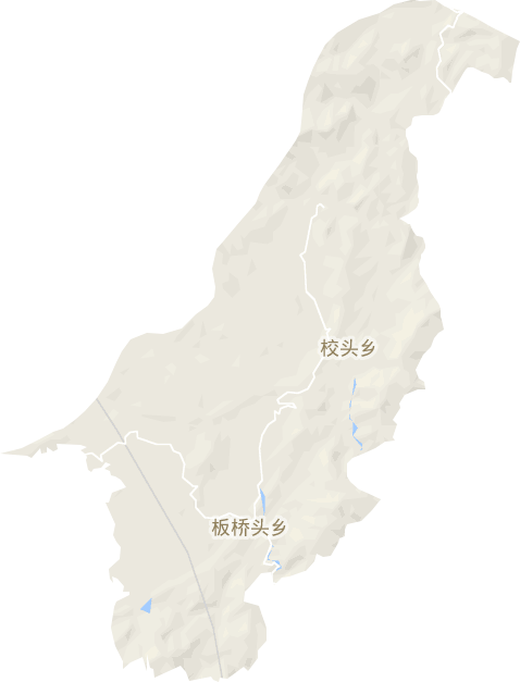 板桥头乡电子地图
