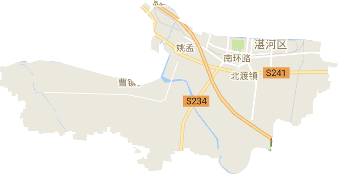 湛河区电子地图