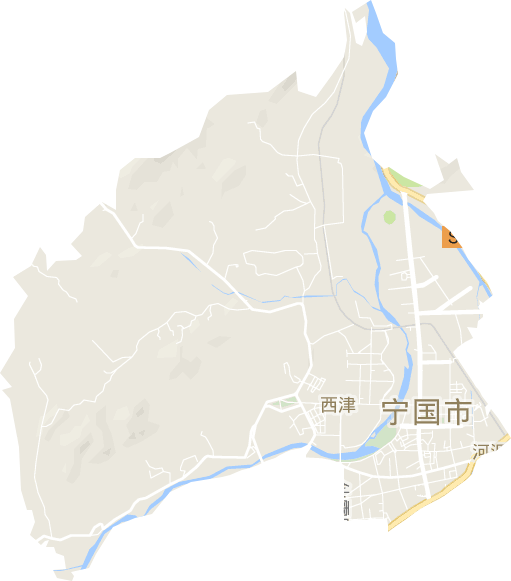 西津街道电子地图