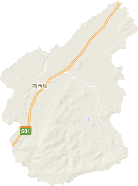 霞西镇电子地图