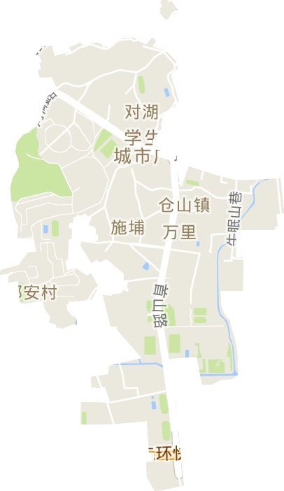 对湖街道电子地图