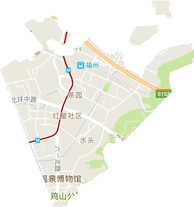 茶园街道电子地图