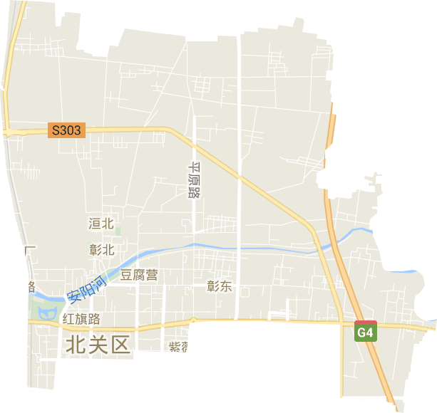 北关区电子地图