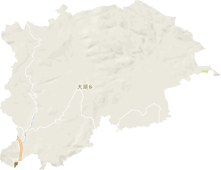 大湖乡电子地图