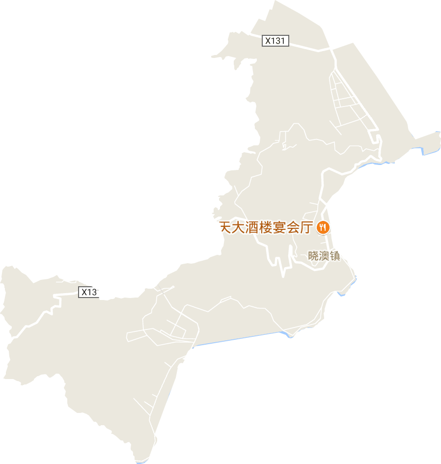 晓澳镇电子地图