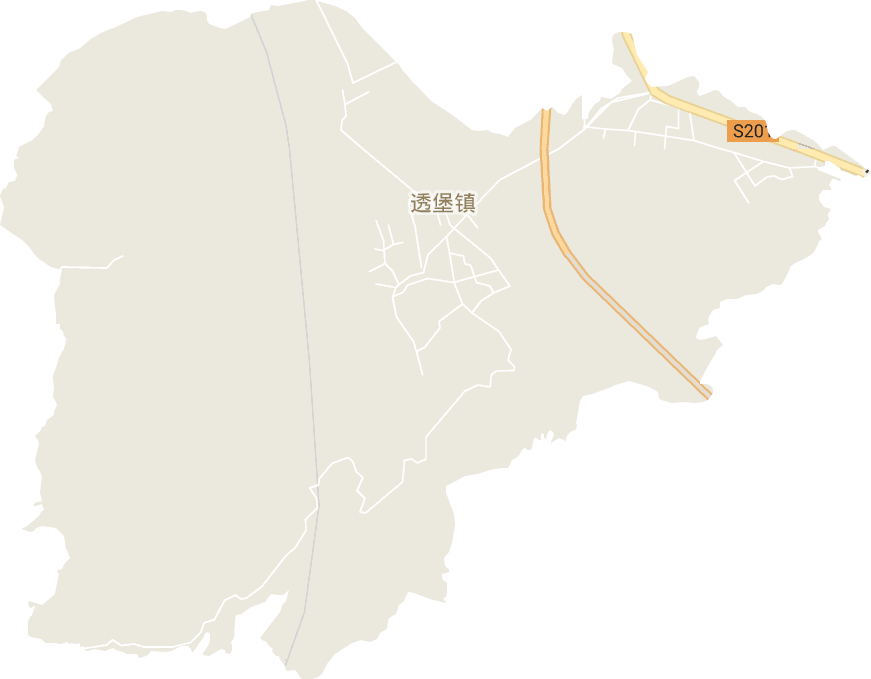 透堡镇电子地图
